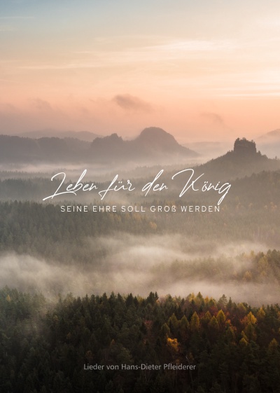 Titelseite des Liederbuchs „Leben für den König“